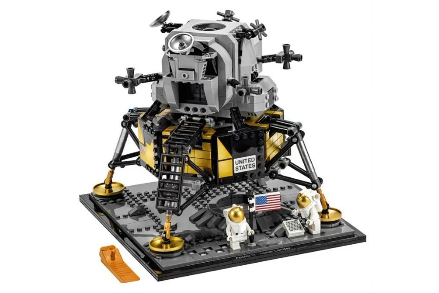 Celebrate the 50th anniversary of the moon landing by building your own LEGO Apollo 11 Lunar Lander