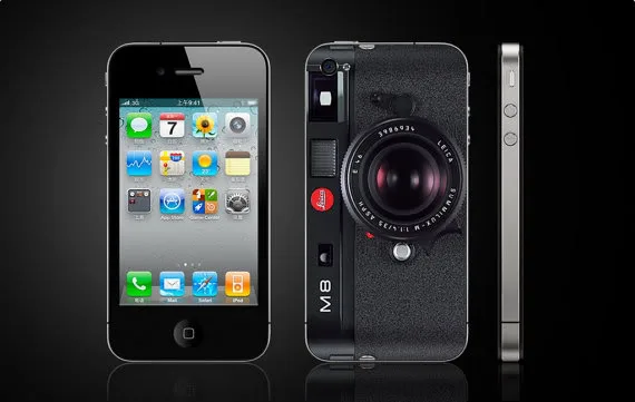 Turning your iPhone into a Leica. (At least on the outside.)