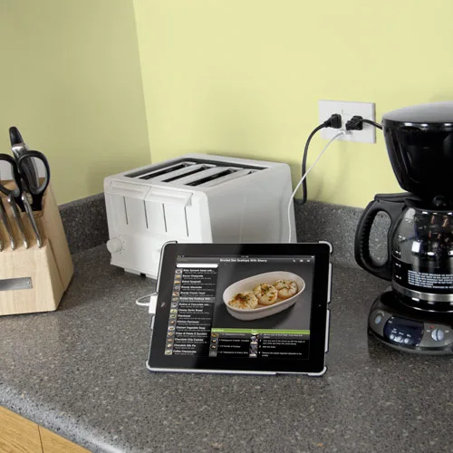 USB electrical outlets - power2u kitchen
