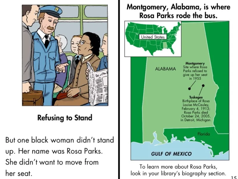Riding with Rosa Parks app