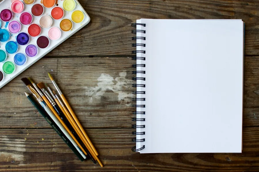 Resource for little artists and writers: The artprompts website is loaded with clever idea starters!