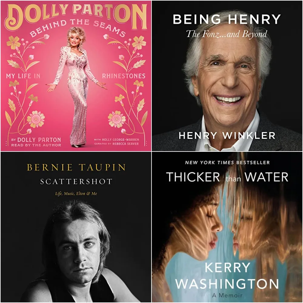 The hottest audiobook memoirs for 2023 holiday gifts