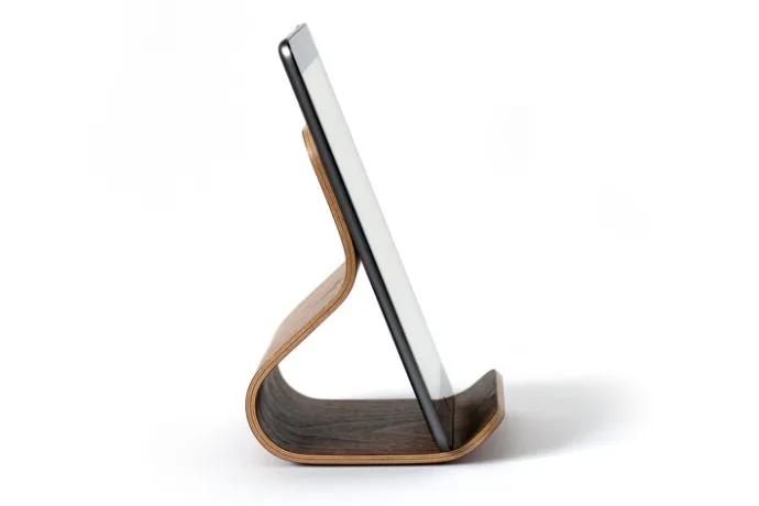 Ciseal's Ray bent plywood iPad and tablet stand