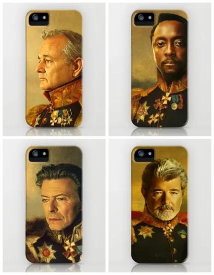 Maybe the coolest iPhone and Galaxy cases ever in history. Even if they're rewriting history.