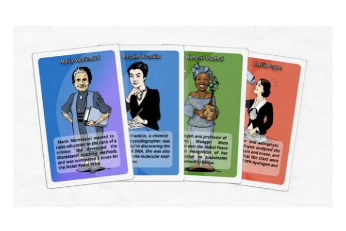 Women in Science: A new card game to teach kids about awesome female role models in STEM