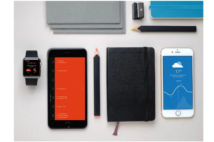 Moleskine Timepage app