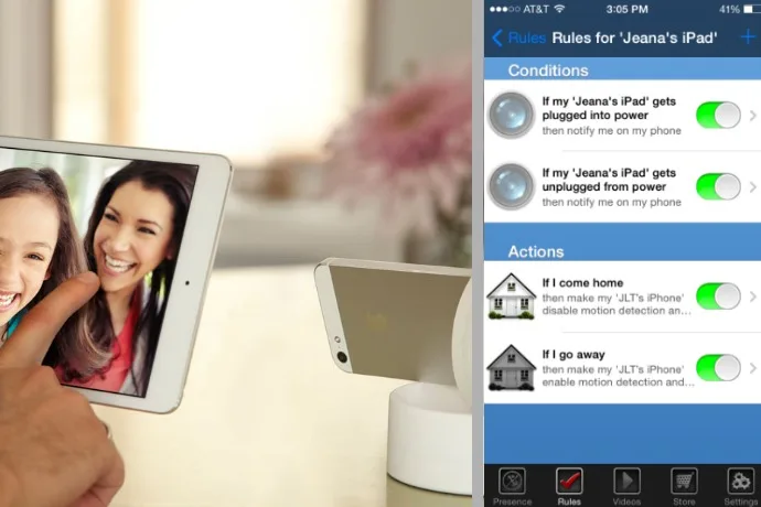 Free Presence app turns old phones into home security monitors