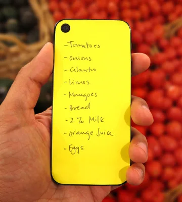 Sticky notes meet iPhone cases. Genius.