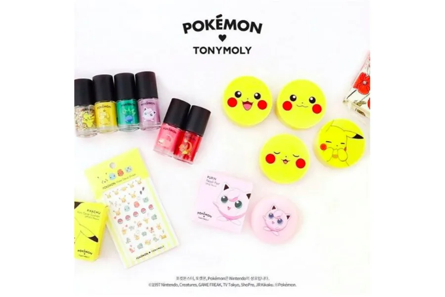 The new Pokémon make-up from Tony Moly
