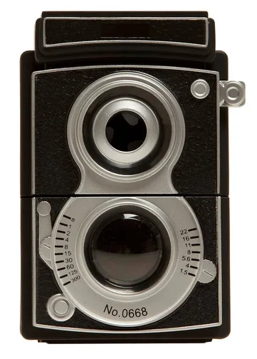 Looks like a vintage camera...but it's not.