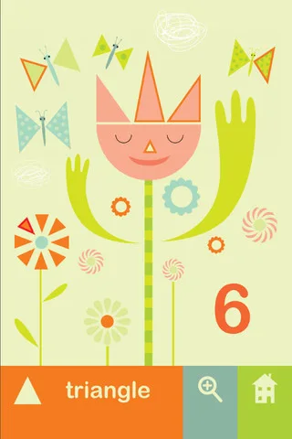 A beautiful app to teach shape sorting and (hooray!) patience