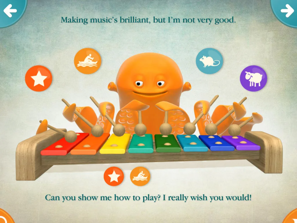 Timmy Tickle. Because who wouldn't want to play with an octopus?