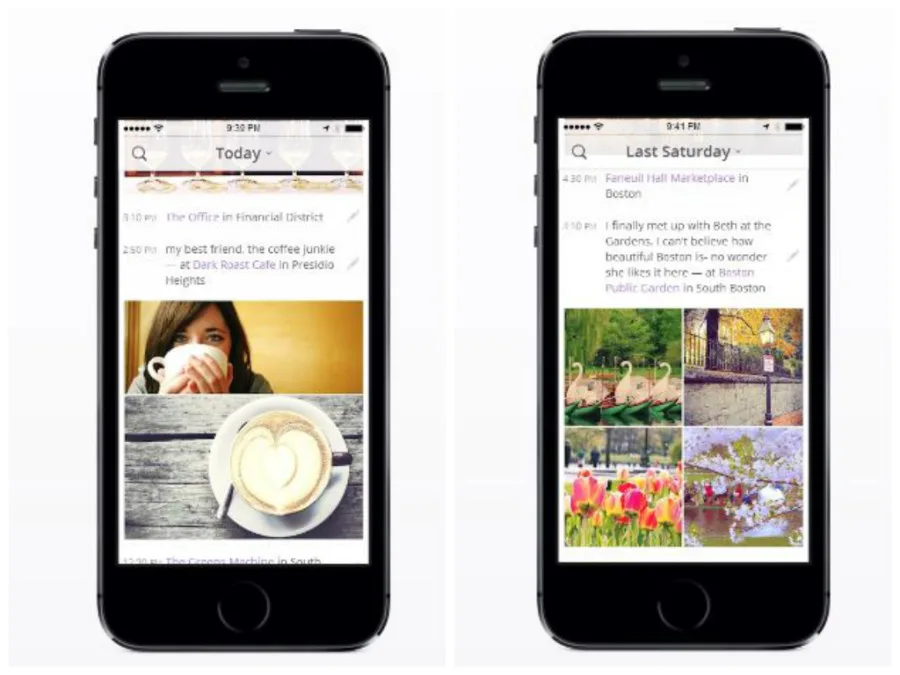 Heyday app for journaling makes photo collages for you