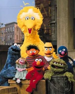 Sesame Street is kickin' it, old school style
