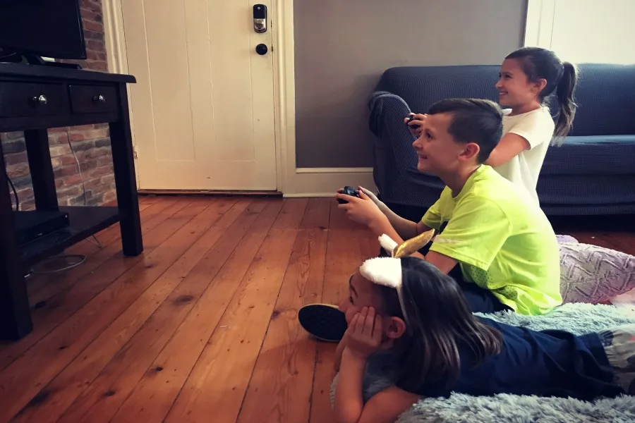 Favorite family video games: Super Mario Odyssey