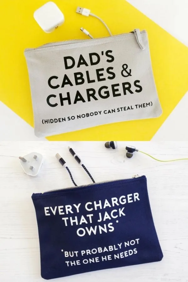 This retro arcade charger is such a great Father's Day gift for a gaming dad
