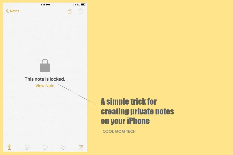 iPhone tricks: How to lock notes on iPhone Notes App that are password protected