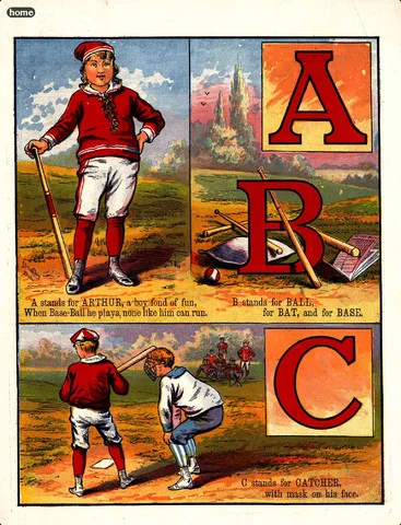 A gorgeous alphabet app for kids from the good old days. No, not 1997.