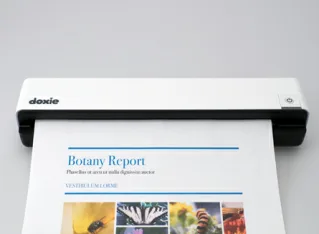 Doxie Go lets you scan anywhere. Yep, anywhere.