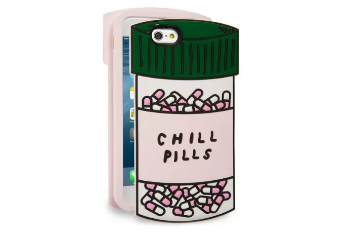 This Chill Pills iPhone 6 case is cracking us up.