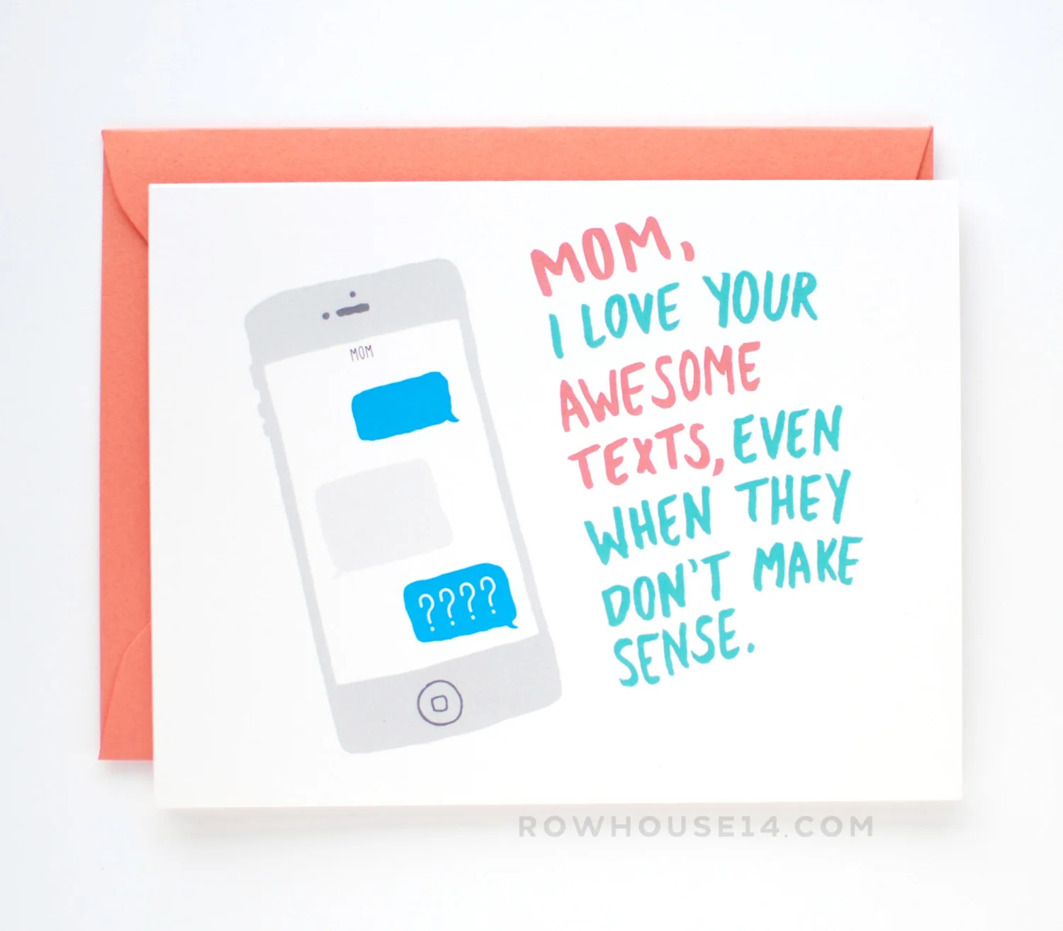 Mother's Day card: Good enough for Facebook