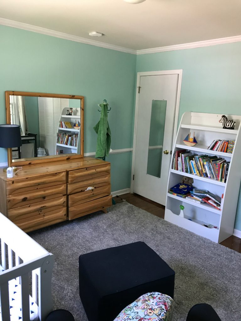 Modsy: Nursery redesign | Before photo 