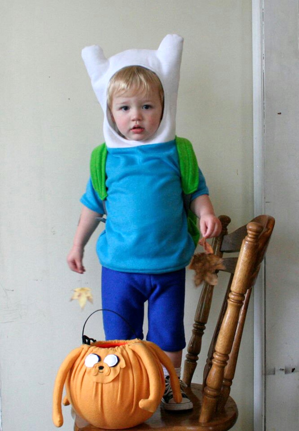 Geeky Halloween costumes for kids: Finn the Human from Adventure Time
