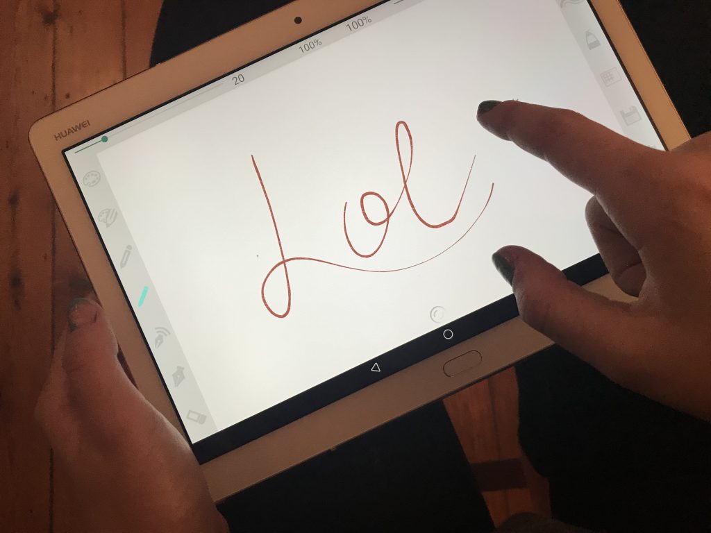 7 fantastic Android apps for creative kids: Calligrapher | Sponsor HUAWEI