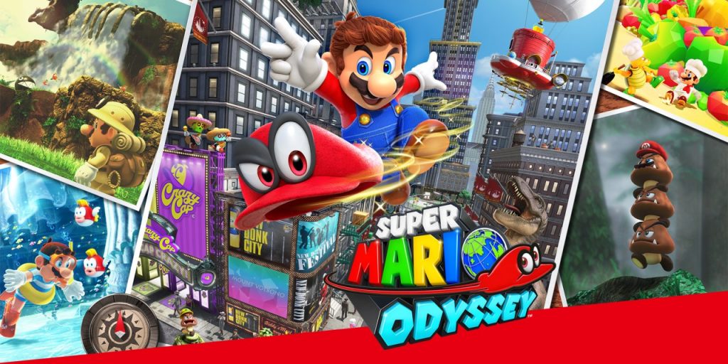 Favorite family video games: Super Mario Odyssey