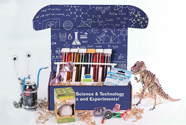 STEM box subscription gifts for kids from Cratejoy Scikidz Labs | 2017 Holiday Tech Gift Guide