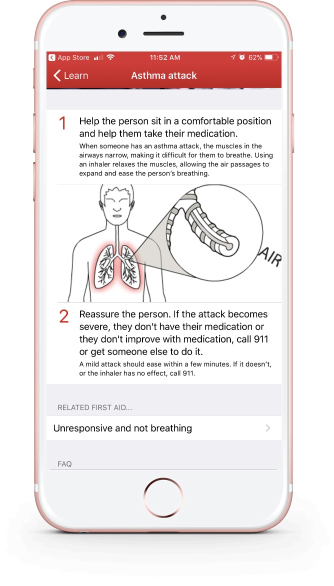 Best medical apps for families: Red Cross First Aid