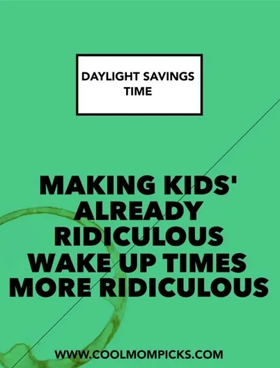 Happy end of Daylight Savings Time. And we mean that facetiously.