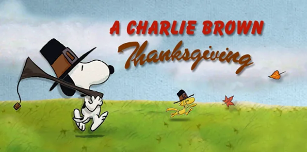 A Charlie Brown Thanksgiving, now on your smartphone and tablet