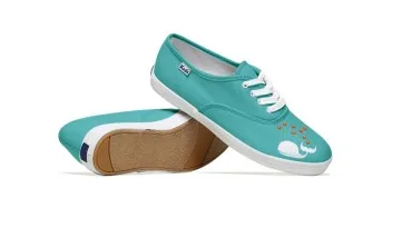 Google Buzz is alive and well. On your shoes.