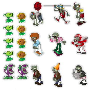 Plants vs. Zombies on your wall!