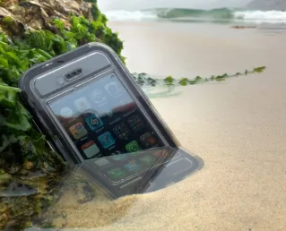 Keep your iPhone safe from the elements. Including kids.