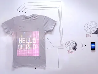 Piquing Our Geek – tShirtOS programmable t-shirt