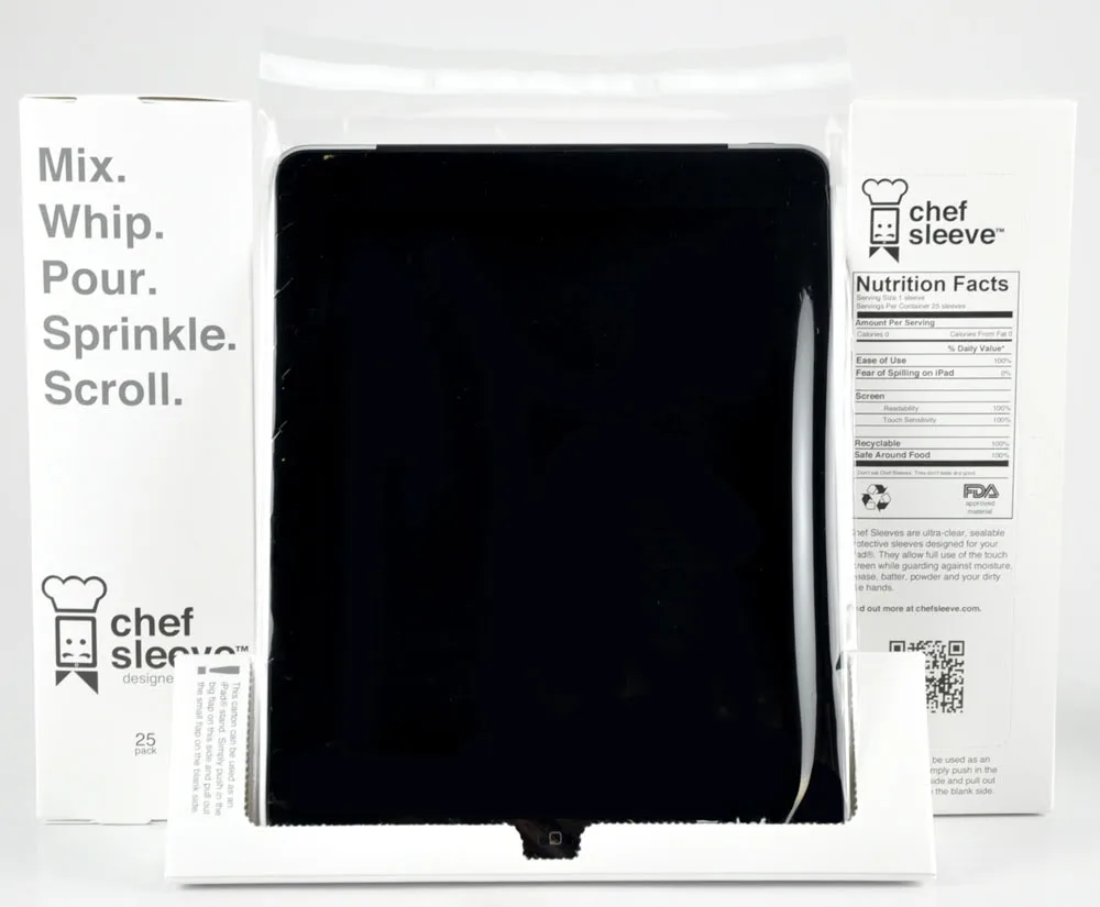 Protect your iPad from the elements. Of cooking