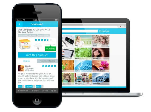 Consumr app: Quick, crowdsourced reviews for almost anything. Perfect for holiday shopping.