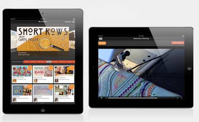 Crafting on the go: the new iPad app from Craftsy