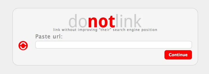 Do Not Link: A scam website’s worst nightmare