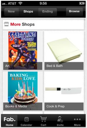 Fab app gets a makeover