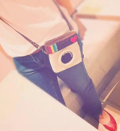 Show your love of Instagram over your shoulder