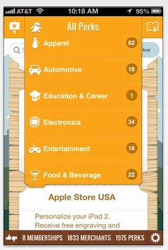 Larky App tracks all your membership benefits so you don’t have to. Who wants a free flight?