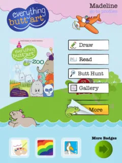 Butt Art a mom can approve of