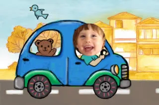 The perfect road trip app for any egocentric toddler