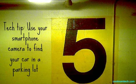 Forget where you parked your car? Use your smartphone.