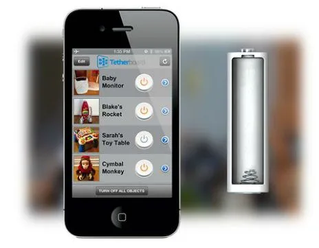 Piquing Our Geek: Tethercell turns your phone into a remote control for anything with batteries