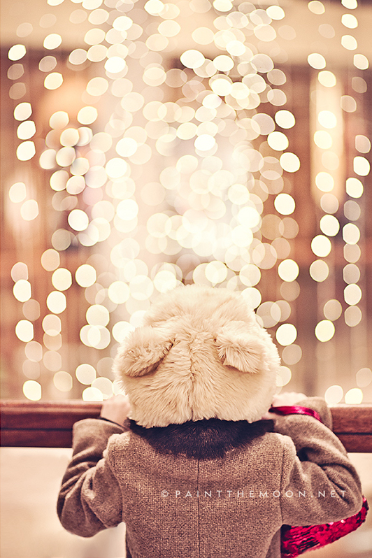 How to take better holiday photos: Taking bokeh photos tutorial by Paint the Moon