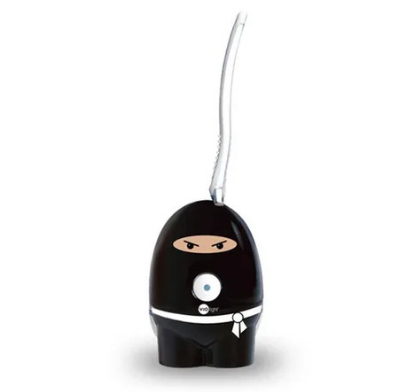 Killing toothbrush germs, ninja style
